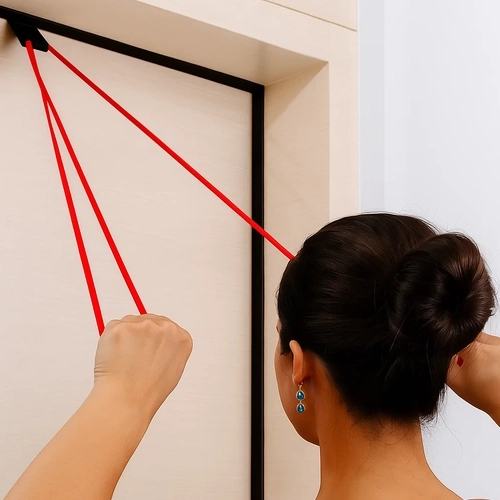 Door anchor for home training
