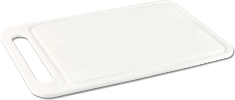 Plastmasas servēšanas un griešanas dēlītis 35 × 23 cm, balts