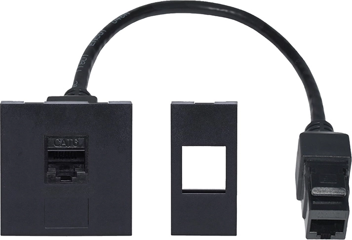 Solight RJ45 Cat6 add-on module for PP128 series flush-mount sockets