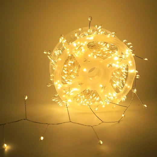 Christmas LED Wire String Lights, 200 LEDs, 6 m