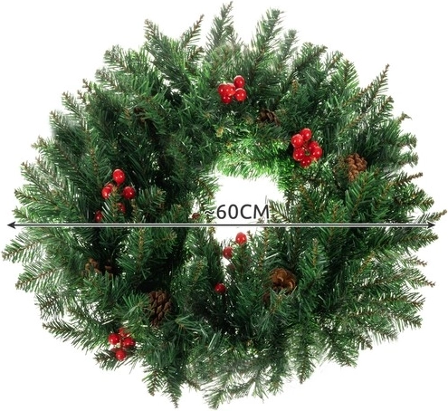 Diametrs 60 cm – izteiksmīga XXL dekorācija