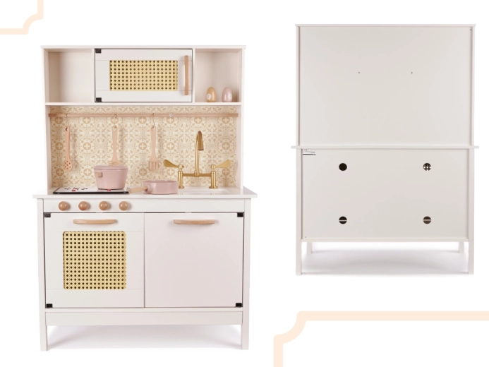 Ratanas detaļas un gudras glabāšanas vietas