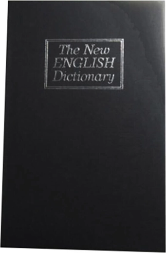 Book-shaped safe 180 × 115 × 55 mm, black