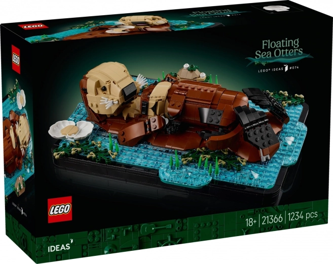 LEGO Ideas Peldošie ūdri