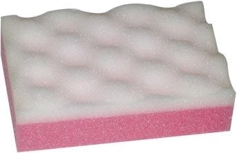 Vannas masāžas sūklis 14 × 9 × 4 cm – krāsu mikss