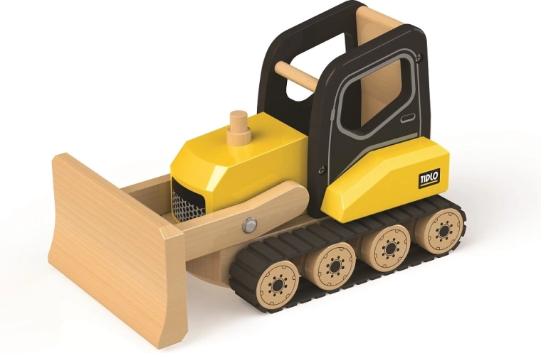 Tidlo koka buldozers bērniem