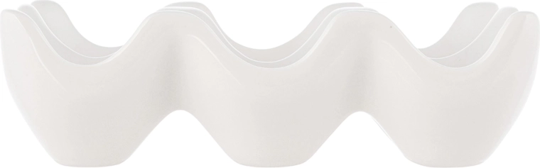 Clear serving for 6 eggs