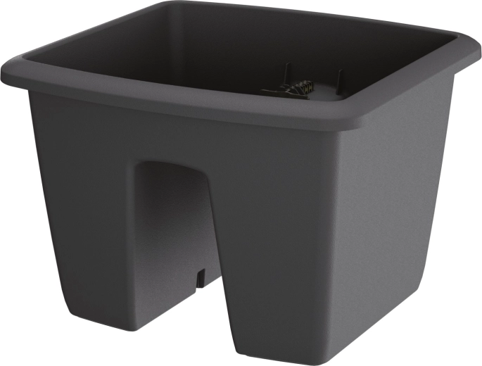 Balkona margas kaste margai RESPANA RAILING 28,8 cm antracīta