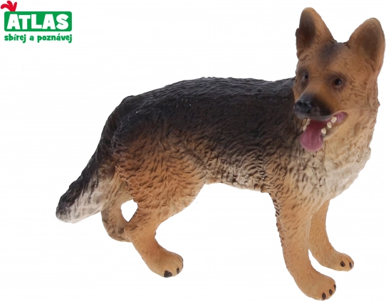 German Shepherd figurine 6 cm