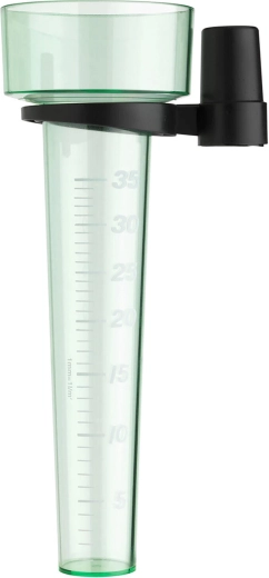 Nokrišņu mērītājs ar plastmasas turētāju 8,4 × 24,5 cm