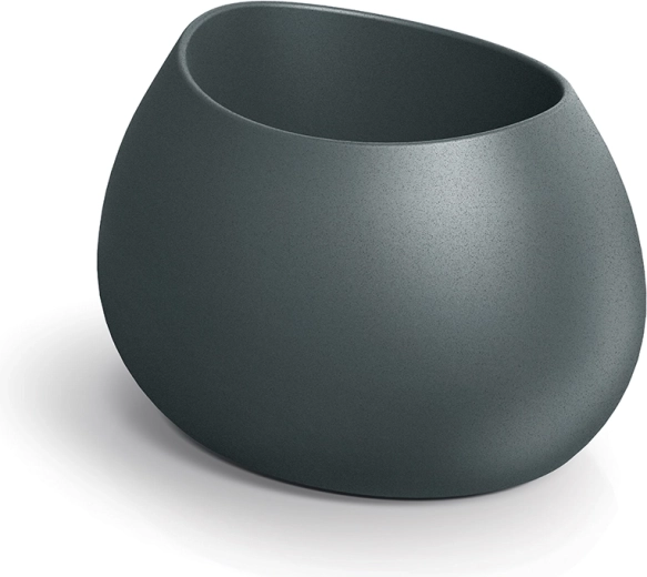 Plastmasas puķu pods Evolia 60 cm – grafīta krāsā