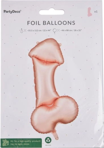 Jokdara folijas balons 55 × 112 cm