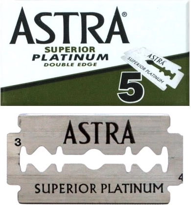 Astra Platinum rezerves asmeņi 5 gab.