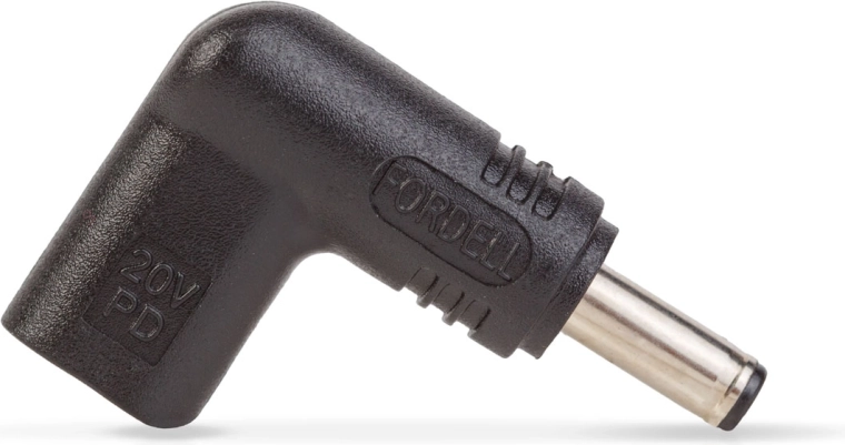 USB-C uz DC 4,5 × 3 mm adaptera uzgalis Dell