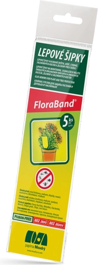 Flora Band Sticky Traps Against Pests (5 pcs)