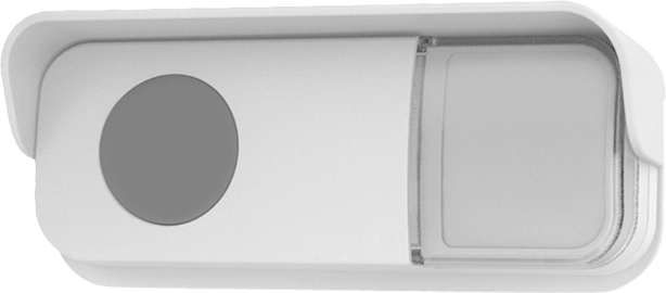 Solight wireless push button for doorbells 1L67/1L68, 200 m, white - 1 piece