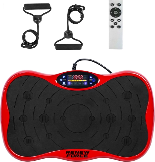 Vibrācijas platforma Renew Force ar Bluetooth un pretestības gumijām
