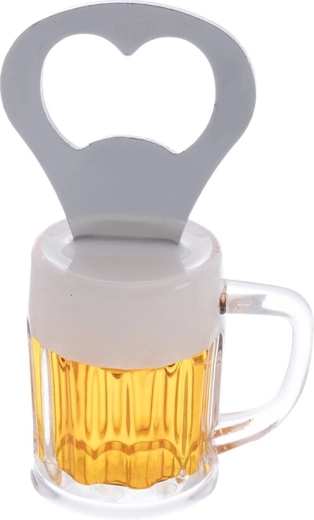 Kroņkorķu attaisāmais ar motīvu “Alus”, nerūsējošais tērauds un plastmasa