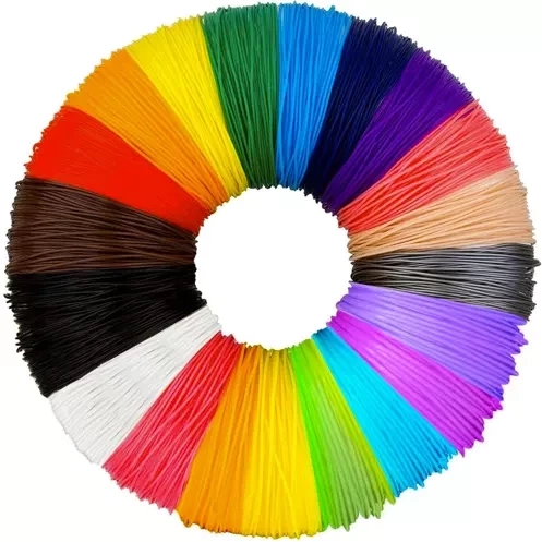 Maaleo PLA filaments for a 3D pen – 20 colors (20 × 20 m)