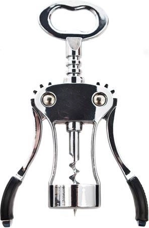 Winged wine opener CULINARIA DELUXE 18 cm, chrome