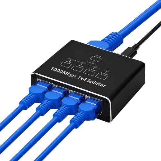 RENEW FORCE Gigabit Ethernet Switch 1×4