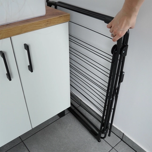 Saliekams, vietu taupošs dizains