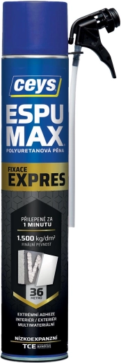 Assembly low-expansion foam with straw ESPUMAX EXPRESS CEYS 750 ml