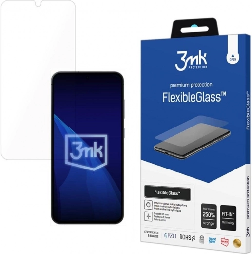Protective Glass 3mk FlexibleGlass for Samsung Galaxy S25+