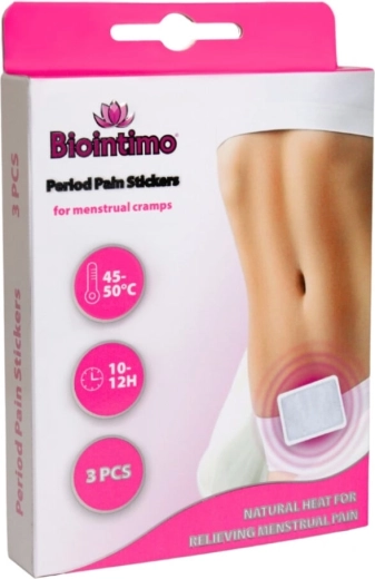 Biointimo warming patch for menstrual pain (3 pcs)
