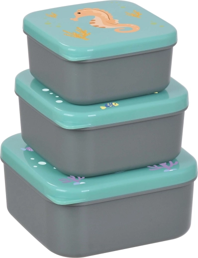 Set of 3 Children's Snack Boxes