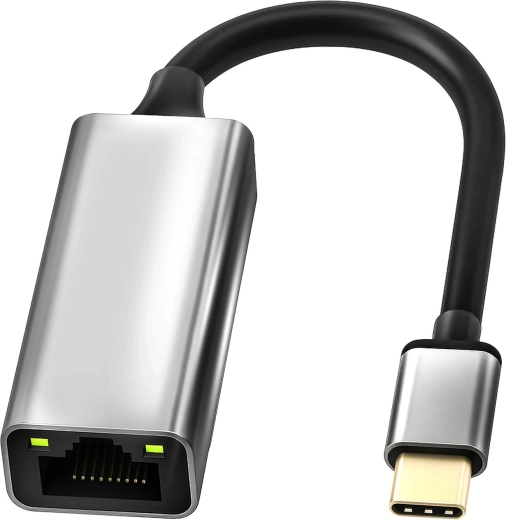 Renew Force USB-C to RJ45 Gigabit Ethernet Network Adapter