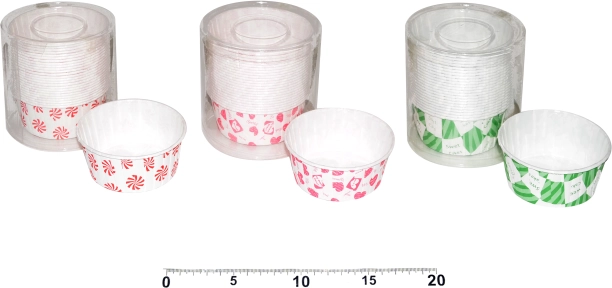 Colorful baking cups