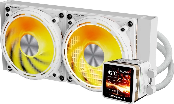 DarkFlash Explore DE240 White CPU Liquid Cooler