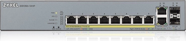 Pārvaldāms CCTV PoE LR slēdzis 130W