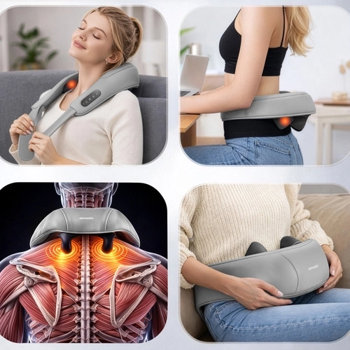Shiatsu masāža kaklam, pleciem un mugurai