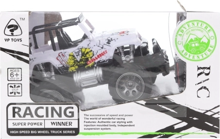 Apvidus RC auto 1:16 – balts