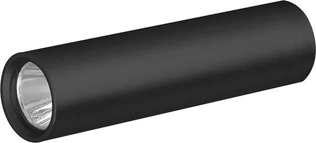 Solight rechargeable LED pocket flashlight 120 lm, USB, aluminum, black - 1 piece