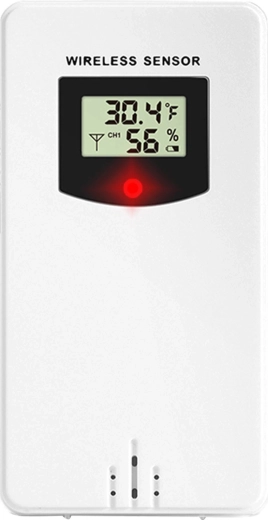 Wireless transmitter (sensor) for Berdsen BD-920 weather station, white - 1 piece