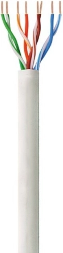 Instalācijas kabelis UTP Cat6 CCA 4x2, 305 m, pelēks