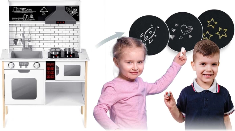 Krīta tāfele bērnu ēdienkartei