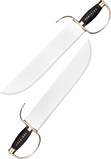 Pāra tauriņzobenu COLD STEEL Butterfly Swords ar ādas maksti