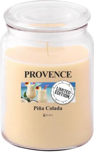 Scented glass candle PROVENCE piña colada 95 h