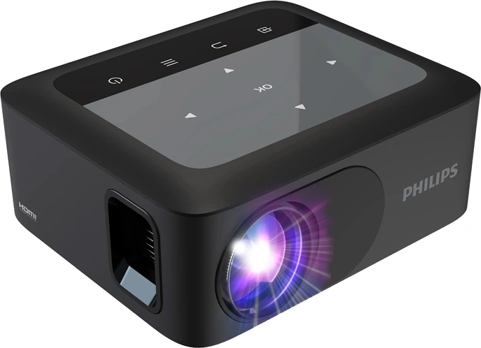 Philips mini projector N-110 720p black