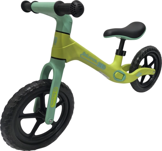 Balance Bike bērnu līdzsvara velosipēds laima zaļā krāsā