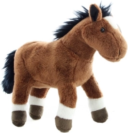Plīša zirgs 20 cm