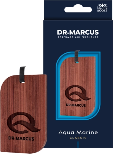 Dr Marcus Premium Wood Classic Aqua Marine car air freshener
