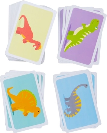 Kāršu spēle BIGJIGS TOYS Snap! dinozauri