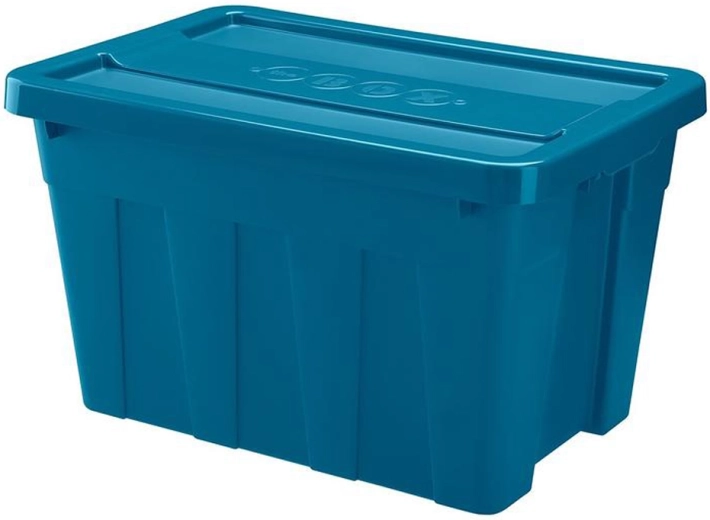 Plastmasas uzglabāšanas kaste ar vāku HEIDRUN 100 l