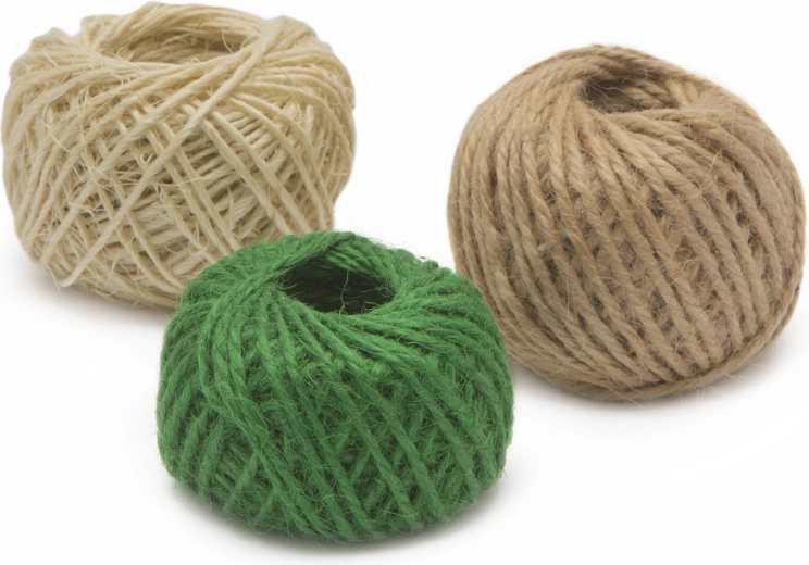 Jute Twine Set 3 × 25 m