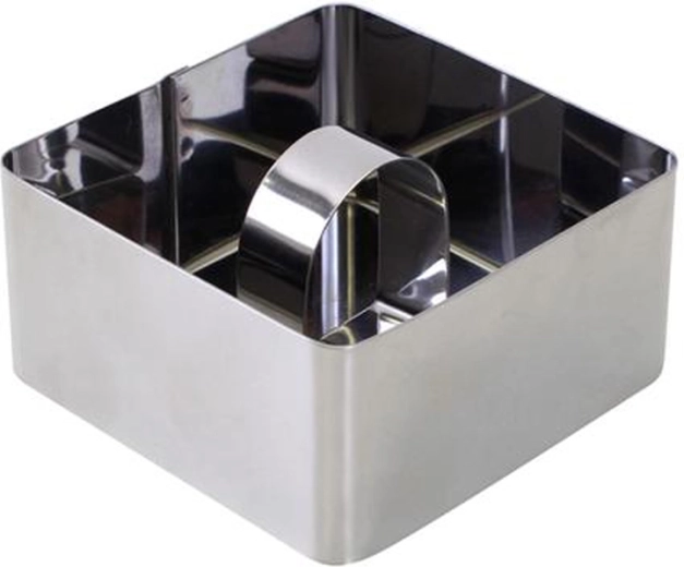 Nerūsējošā tērauda kvadrātveida pārtikas forma Toro 8 cm